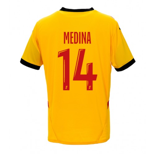 RC Lens Facundo Medina #14 Domaci Dres 2024-25 Kratak Rukav